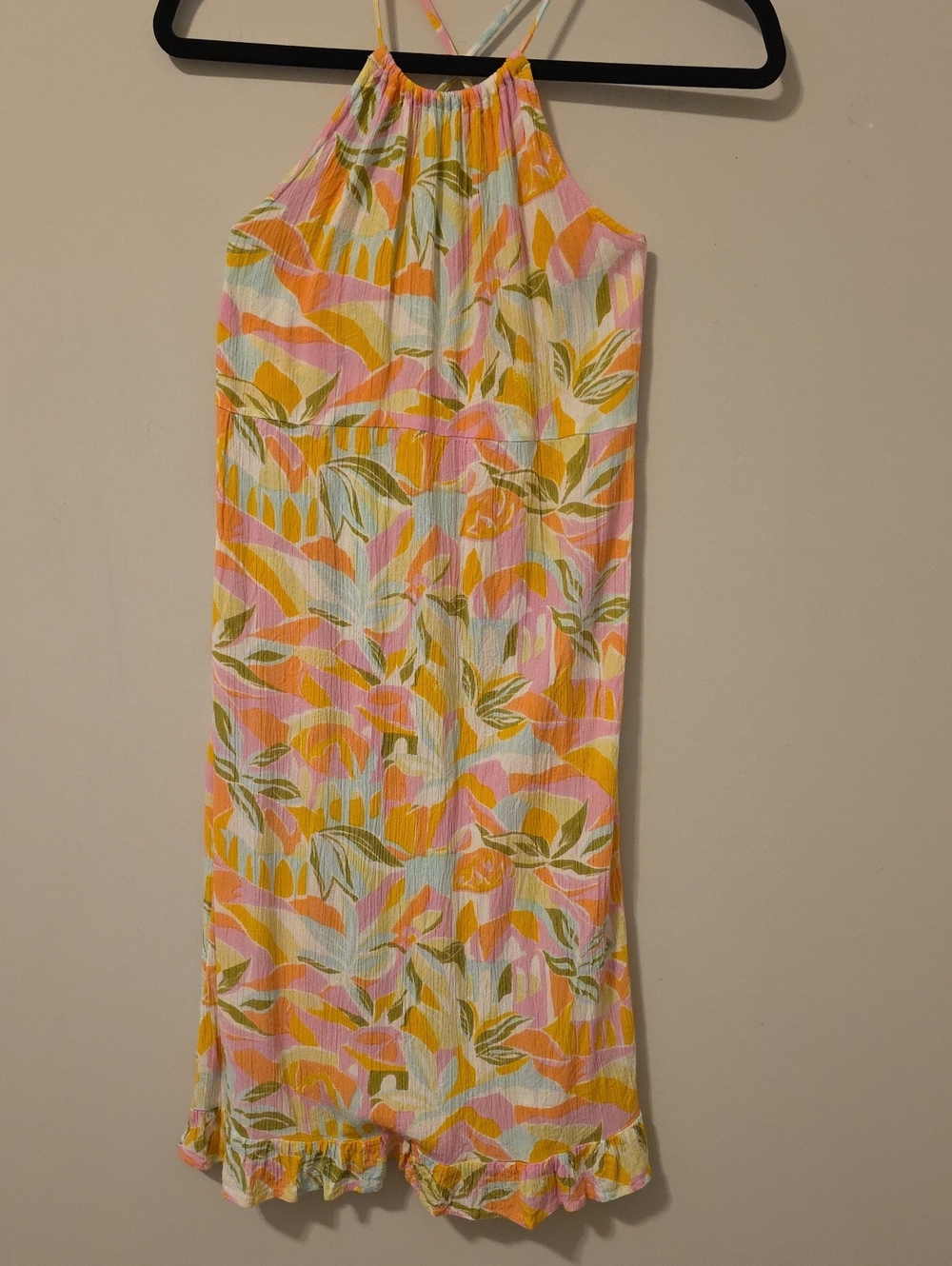 Billabong Tropical Halter Swing Dress
